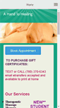 Mobile Screenshot of ahandtohealing.com